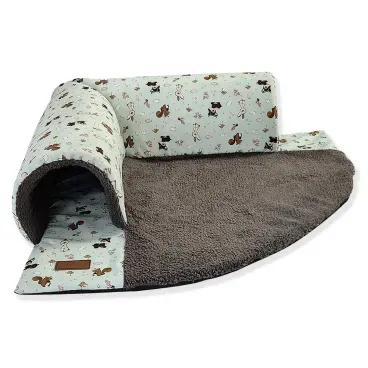 Detalhe do Tunel Kitty Cat Fabrica Pet Cinza